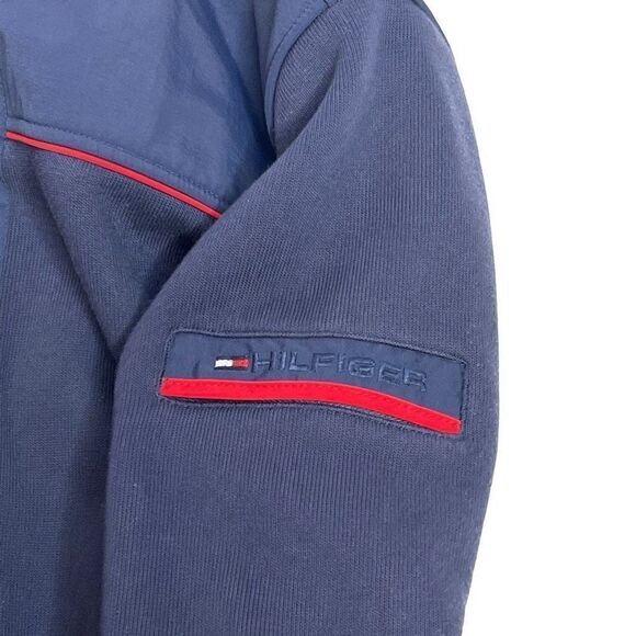 Tommy Hilfiger navy blue classic full zip jacket size M - Picture 6 of 16